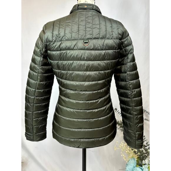 Sweet Look Womens Puffer Jacket Forest Green size L - Picture 14 of 16